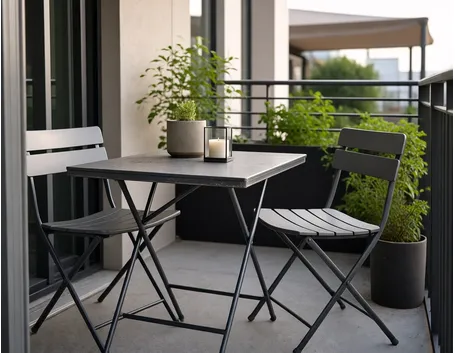 Arredamento piccolo terrazzo