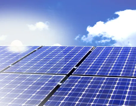 Un esempio di panello fotovoltaico
