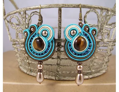 Orecchini tecnica soutache