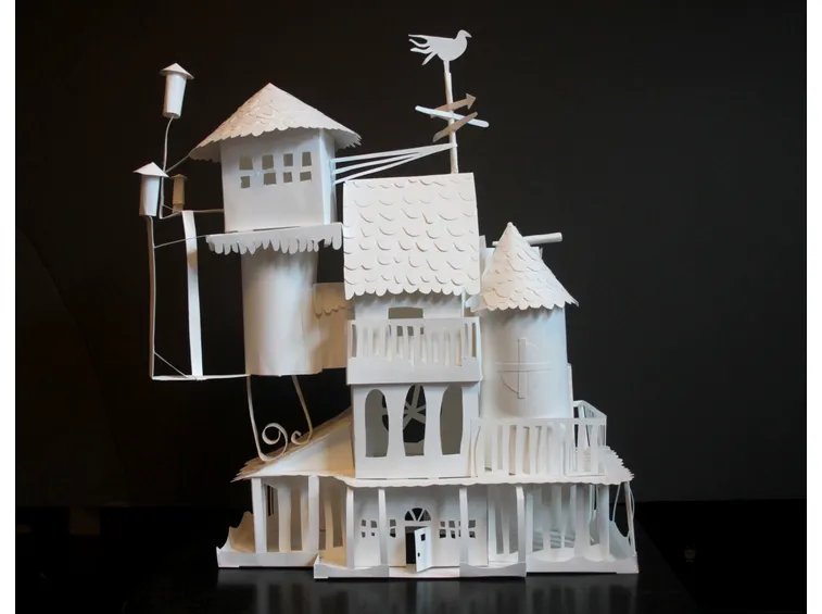 casa di carta artistica