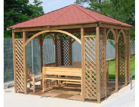 Gazebo in legno