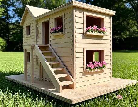 piccola casa in pallet