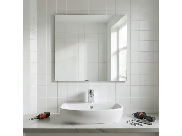 installazione specchio