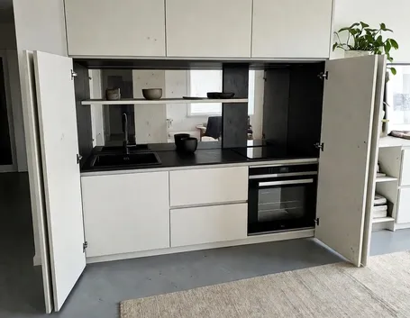 Cucina scomparsa moderna