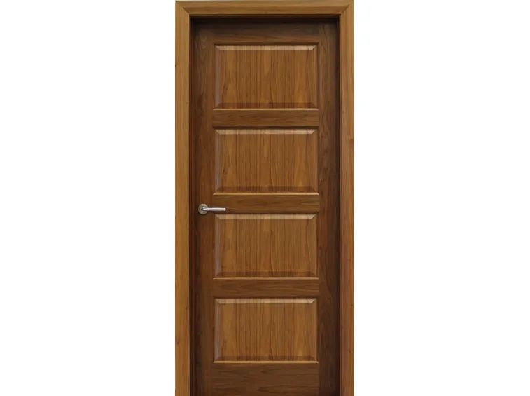 porta di legno in noce