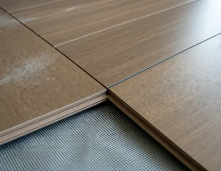 Posa del parquet flottante