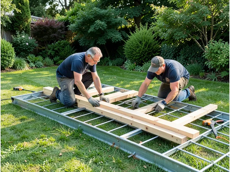 posa parquet per esterni