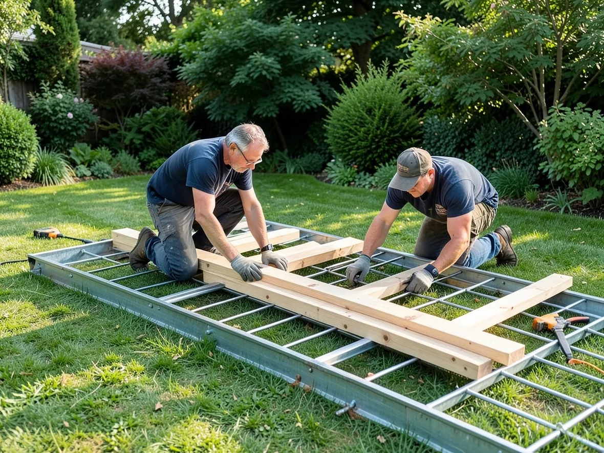 posa parquet per esterni