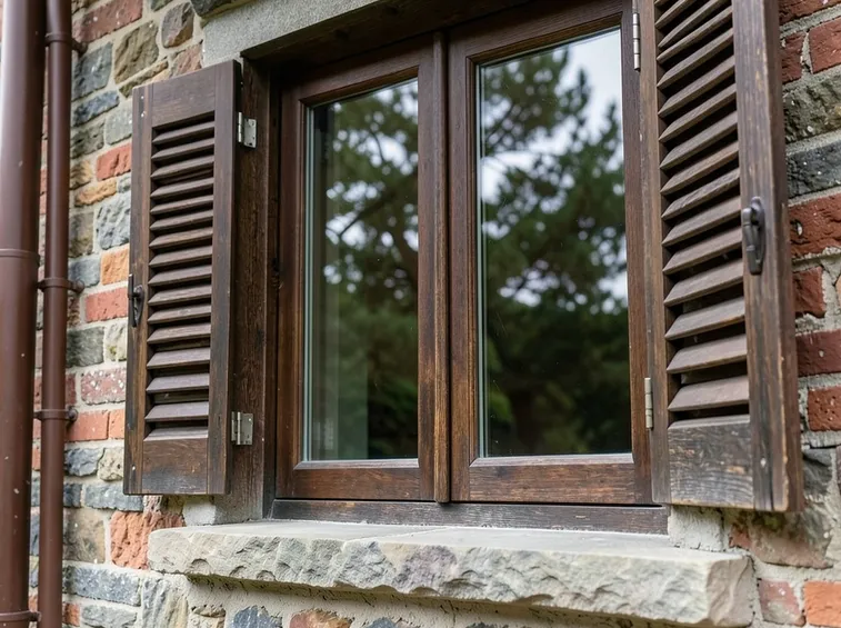 Finestra in legno