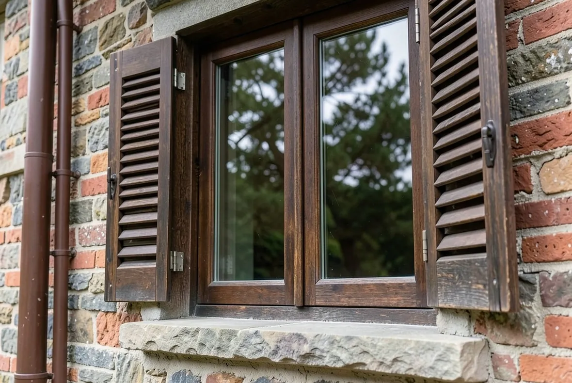 Finestra in legno