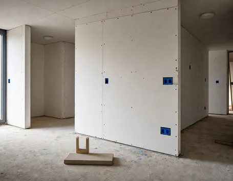 Muro divisorio in cartongesso