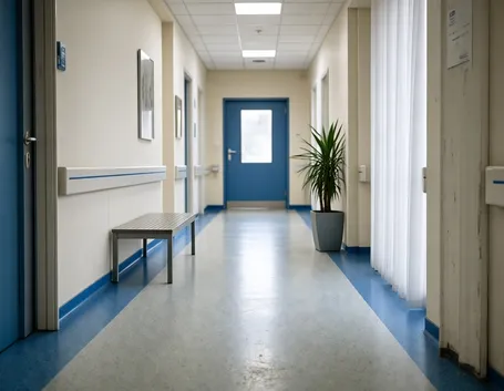 Linoleum in ospedale