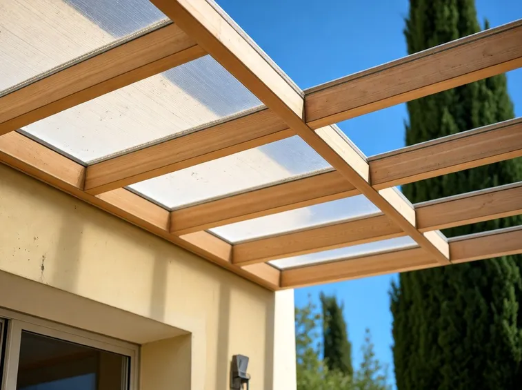 Tettoia in legno