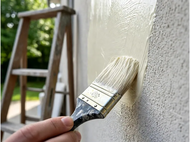 È importante stendere uniformemente il colore della vernice