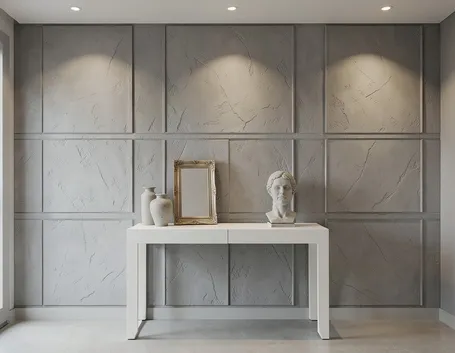 Parete decorativa tridimensionale