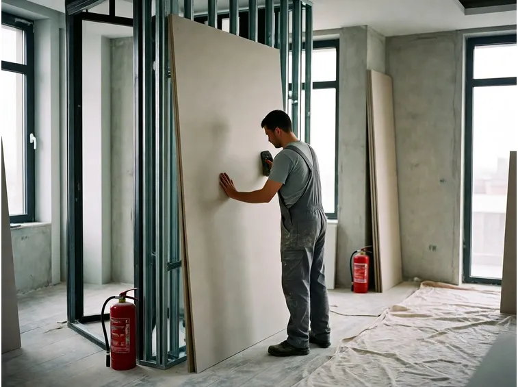 Installazione pareti cartongesso