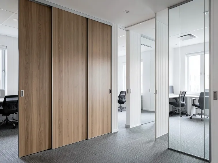 Pareti divisorie legno