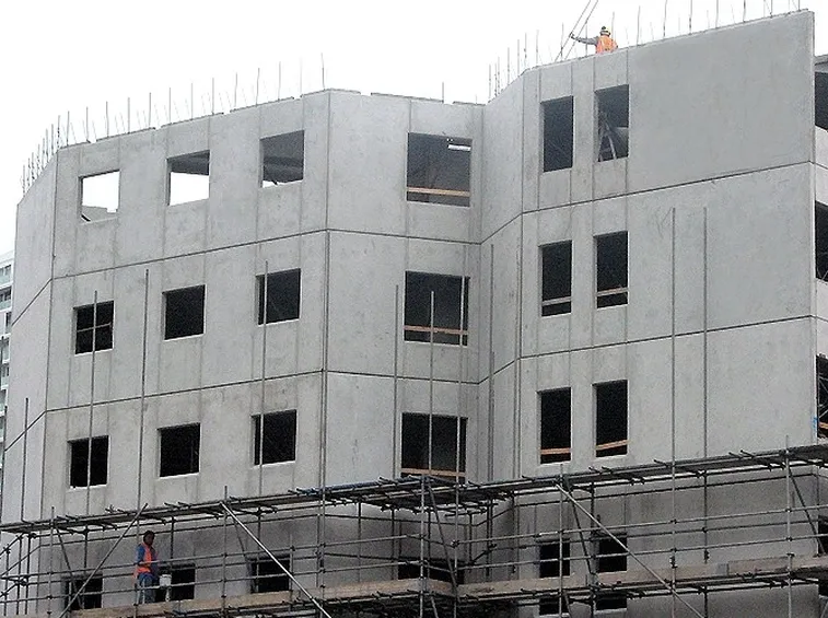 Pareti prefabbricate in calcestruzzo