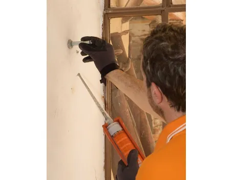 Installazione barra filettata