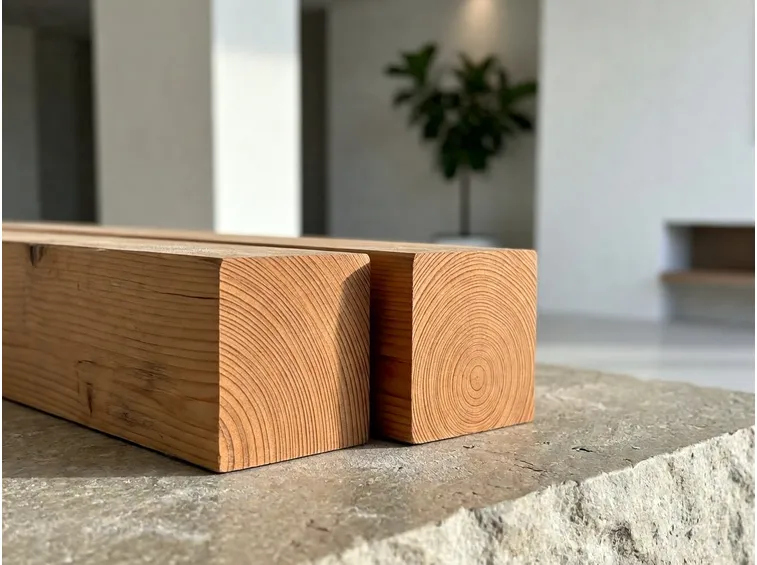 Trave in legno massiccio