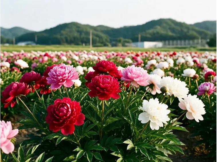 Coltivazione di peonie